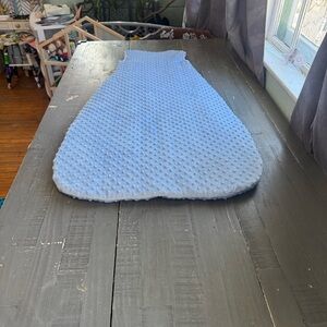 Blue Textured Baby Sleep Sack